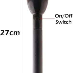 zeno volt Best Quality Rechargeable 3 Mode LED High Power 1000 meter Range Flashlight 8 hrs Torch Emergency Light image 2