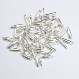 Pure Silver (98% Purity) Holy & Sacred Chawal/Rice 51pc For Temple Pooja & Gift Decorative Showpiece-0.2 cm-image-50