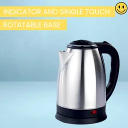 Electric Kettle With Stainless Steel Body 2 Litre for Boiling Water & coffeeM241 Electric Kettle-image-82
