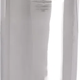 Glass with Straw for Kids for Milk, Water, Juice (Silver) (Plain Glass) Glass Water/Juice Glass-image-12