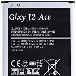 TokTon Mobile Battery For Compatible Samsung Galaxy J2 Ace 2600mAh Full Backup-image-5
