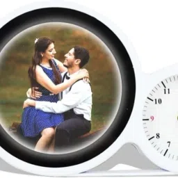Digital Personalized Photo Frame With Clock Pack of 1 6.5 inch Digital-picture-5