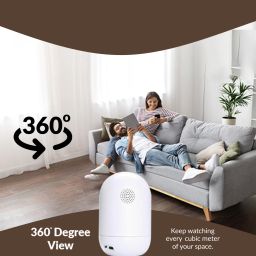 CP PLUS E-24A FULL HD Wi-Fi PT 360 Degree and Google and Alexa Supported Security Camera image 4