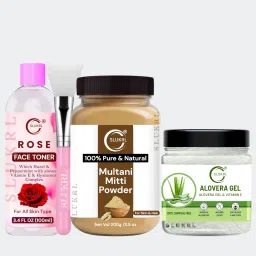 Herbal Aloe Vera Gel and Multani Mitti for Face, Skin & Hair Treatment Women&Men-image-8