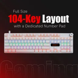 Verity Onyx RGB Mechanical Keyboard Wired USB Standard Multi-device Keyboard Compatible with Desktop, Laptop, Mac image 3