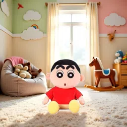 Shinchan Soft Toy for Kids, Girls and Baby - Birthday Gift Item - 32 cm-image-45