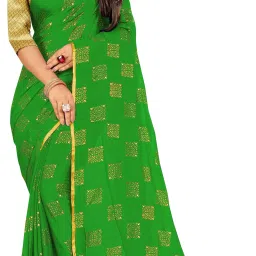 Printed Bollywood Chiffon Saree-image-72
