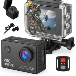 PIXEL 4K S18 Action Camera 4k20MP Wifi 30M Waterproof Action Camera Sports DV Camcorder Sports and Action Camera-image-10