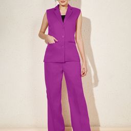 brinns Women Trouser suit Solid Suit-picture-41