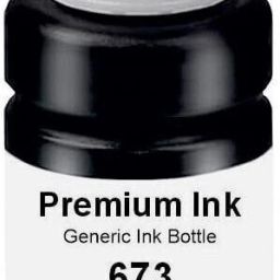 gAdi T673 Refill Ink Compatible for Epson L801,L805,L1800,L800,L810,850,1300 Printers Black Ink Bottle-image-83
