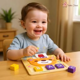 Wooden Spelling Puzzle for Kids-image-2