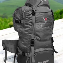 90L Camping Rucksack with Shoe Compartment & Laptop Pocket Rucksack- 90 L-image-52