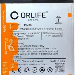 orlife Mobile Battery For Xiaomi Mi A2 , Mi 6X Original Quality BN36 ( 1 Year Replacement Warranty )-image-23