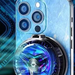 PAPLAJ ENTERPRISES Cooling Mobile AC Fan Radiator Magnetic Mobile Cooler for Gaming 1 Fan Cooling Pad-image-62