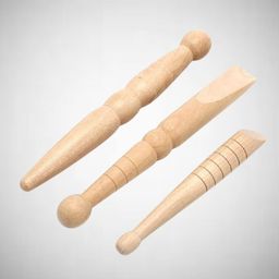 Acupression ?Wooden Foot Leg Reflexology Wooden Solar Powered Massage Stick (F) Reflexology Wooden Needle Massage Stick For Relaxation Acupuncture (F) Massager-image-36