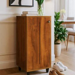 stunica FootFit 8-Pairs Shoe Cabinet In Tan Finish-picture-30