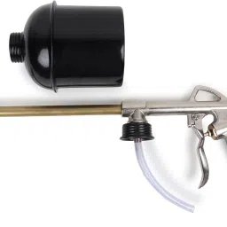 Diesel/Oil spray Gun with 700 ml black powder coated MS cup Manual Sprayer-10