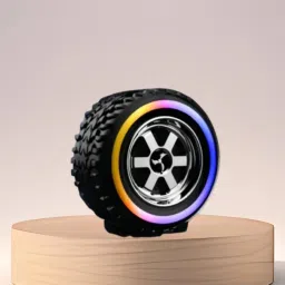 Clairbell Tyre (PORTABLE BLUETOOTH DESKTOP SPEAKER) With Crystal Clear SoundF454 10 W Bluetooth Laptop/Desktop Speaker-11