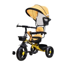Apache Baby Tricycle with Adjustable Canopy | Cushioned Seat | Parental Push Handle & Seat Belt | 2 to 4 Years Boys & Girls Perfect Tricycle for kids | Tricycle-image-99