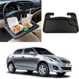 (FT-05) Car Steering Wheel Desk with Pen Holder Food Table For Dzire 2008-2016 Cup Holder Tray Table-image-67