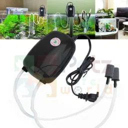 RS-390 Silent Fish Tank Aerator Oxygen Air Pump with 3 Mtr Tube and 2 Air Stone Air Aquarium Pump-picture-15