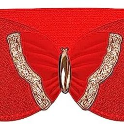 Women Casual, Evening, Formal, Party Red Fabric Belt-image-54