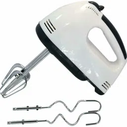 SZJ-HT 133 300 W Hand Blender, Electric Whisk Hand Blender With 7 Speed for Egg, Lassi, Butter Milk Maker, Cakes (White) Mixer Blender Blade-image-20