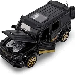 Premium G Wagon Diecast Toy Car- Pull Back Action, Open Doors, Metal Model-25