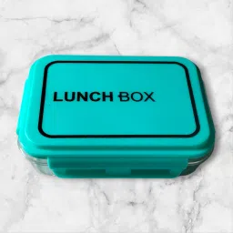 Peach Lunch Box with spoon & Fork spoon 2 Containers Lunch Box-image-92