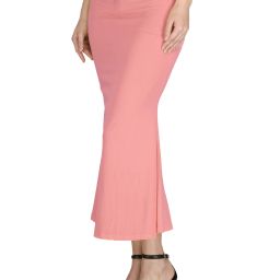 BuyOnn Peach Saree Shapewear for Women Lycra Blend Petticoat-image-97