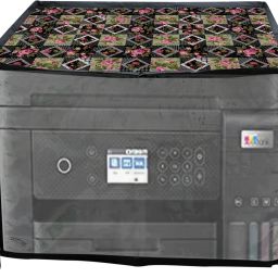 JMT Printer Cover For Epson Eco Tank L6270 Printer (Hara Check Print) Printer Cover-image-91
