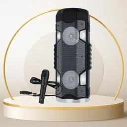 GUGGU Bluetooth Party Speaker with mic, AUX/TF Card USB, With Deep Bass Sound F135 20 W Bluetooth Laptop/Desktop Speaker-image-95