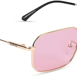 Polarized Rectangular Sunglasses (Free Size)-picture-3
