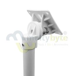 multybyte Adjustable Security Camera Mount Bracket Regular - 24 Inch Universal Wall/Ceiling Mount with Adjustable Head - Compatible with CCTV, DVR, and IP Cameras image 5