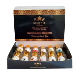 Menjewell Set of 12 Long-Lasting Floral Fine Perfume 3ml Each-image-24