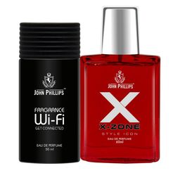 JOHN PHILLIPS Set of 2 Eau De Parfum - Fragrance Wifi 50 ml & XX-Zone 60 ml-picture-13