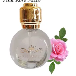 Menjewell Premium Long Lasting Pink Rose Attar Perfume - 15ml-image-25