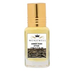 Menjewell Amber Oudh Long Lasting Attar 5 ml-7