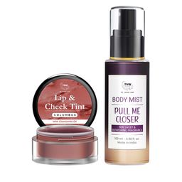 TNW the natural wash White Body Mist & Lip & Cheek Tint Combo-32