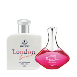 JOHN PHILLIPS Unisex Set Of London Dreams & Marconi Panama Rose Eau De Parfum - 100ml Each-picture-15