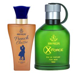 JOHN PHILLIPS Set of French Classic 60 ml + X-Force Eau De Parfum 100 ml-picture-27
