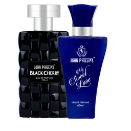 JOHN PHILLIPS Set Of 2 Black Cherry 100 ml & My Sweet Love Eau De Perfume 60 ml-picture-26
