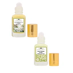 Menjewell Unisex Set Of 2 Rajnigandha Attar - 5 ml Each image 3