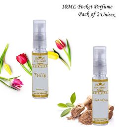 Menjewell Luxury Set of Chandan & Tulip Eau De Parfum - 10 ml each image 2