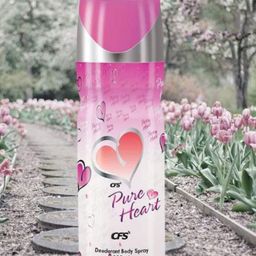 CFS Lady EDP Long Lasting Perfume & Pure Heart Pink Deodorant Body Spray - 300ml-45