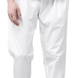 Men White Solid Trouser Style Pyjama Men Pyjama-picture-17