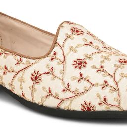 Men Multi Faux Leather Casual Slip On Mojaris Mojaris For Men-image-33