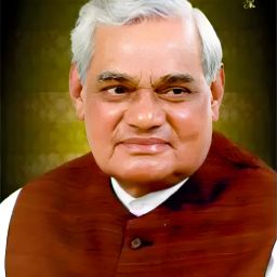 Atal bihari vajpayee ji Adhesive Poster Vinyl-image-84