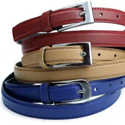 Women Casual Multicolor Artificial Leather Belt-image-36