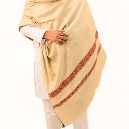 Sprha Wool Self Design Men Shawl-image-7